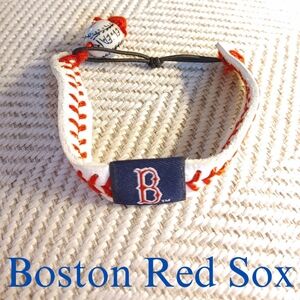 Boston Red Sox Baseball Bracelet